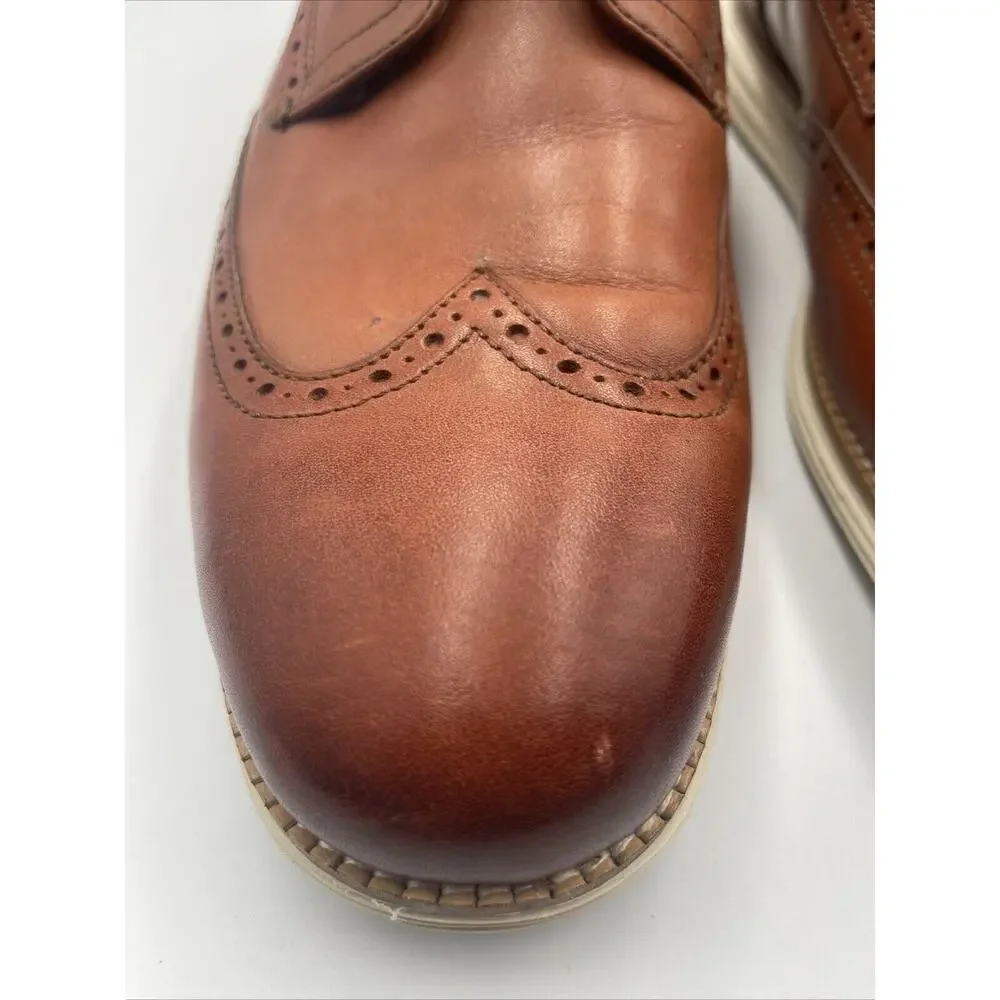 Cole Haan Men’s OriginalGrand Wingtip Oxford Shoes Brown‎ Leather C26471 Sz 13 M